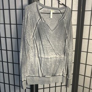 GreenTea Heather Gray Women's Hoodie